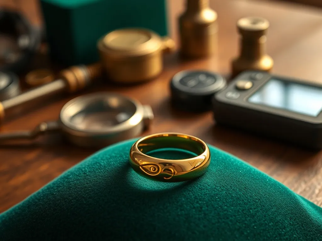 Jak sprawdzić czy pierścionek jest złoty?