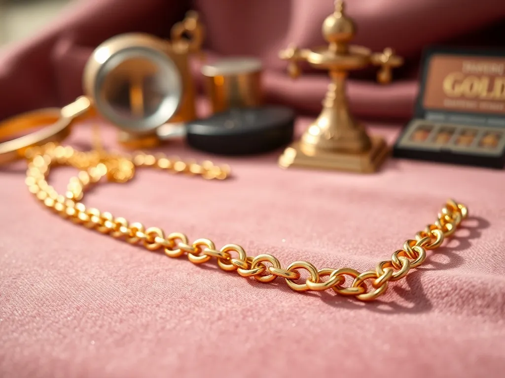 Jak sprawdzić czy łańcuszek jest złoty?