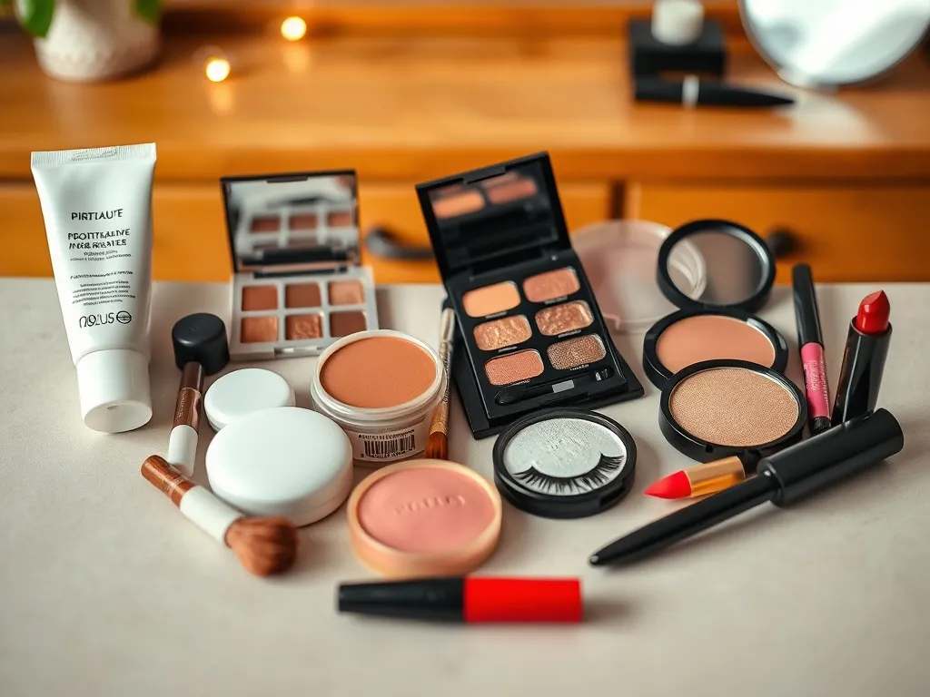 Różnica między makijażem naturalnym a makijażem glamour?